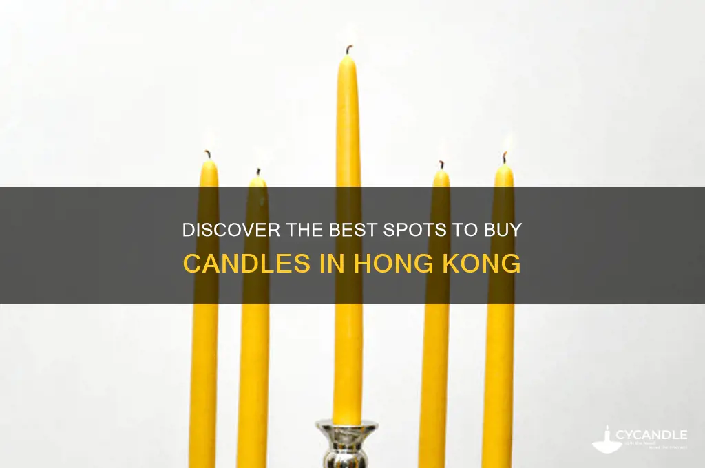 where to buy candles in hk