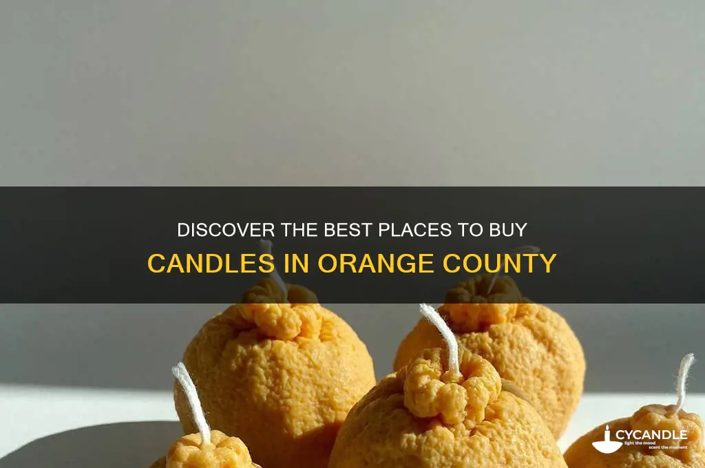 where to buy candles in orange