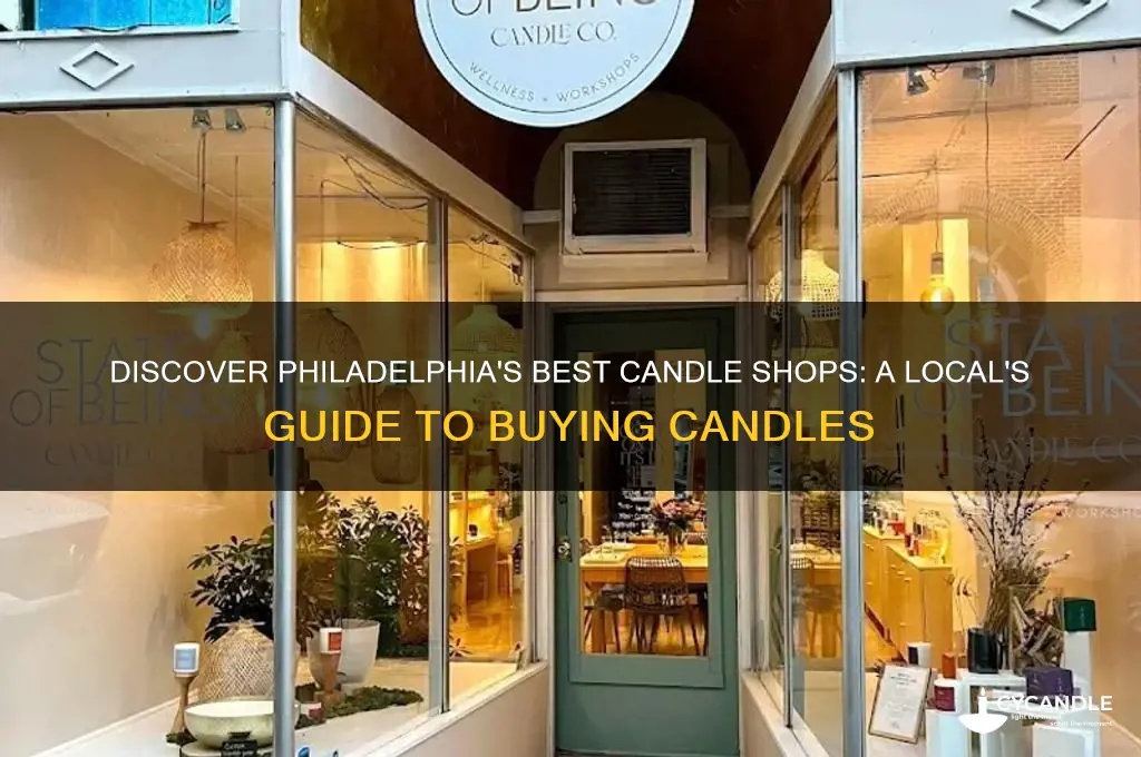 where to buy candles in philadelphia