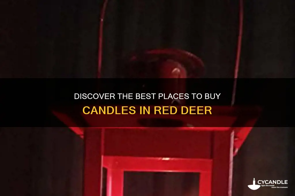 where to buy candles in red deer