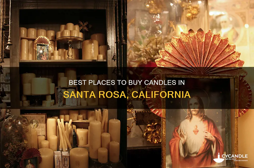 where to buy candles in santa rosa ca