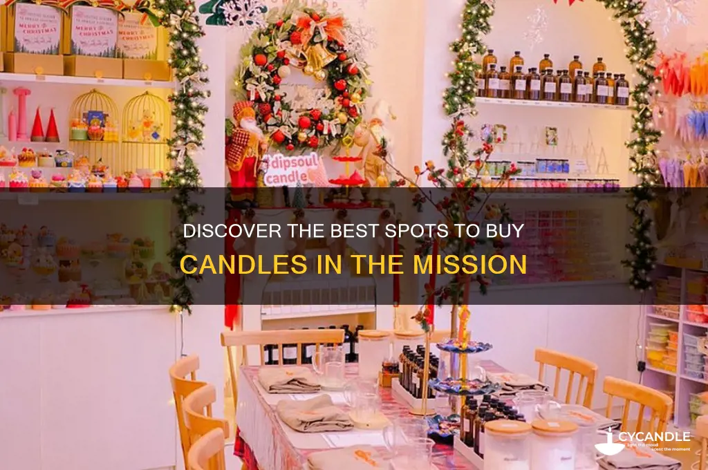 where to buy candles in the mission