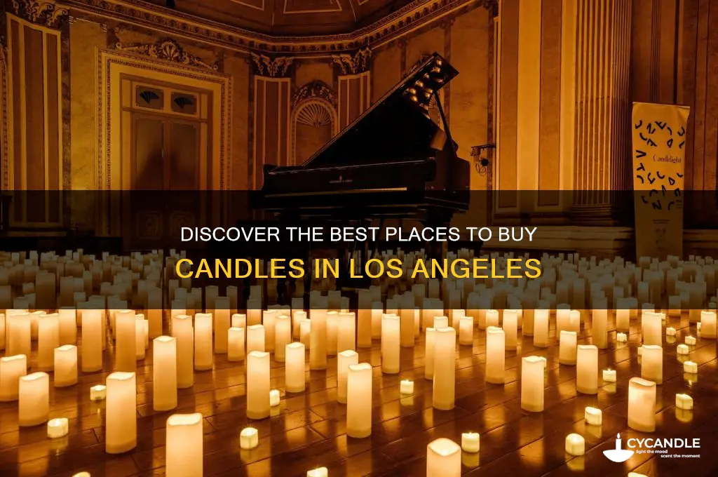 where to buy candles los angeles