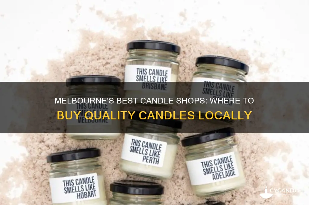 where to buy candles melbourne