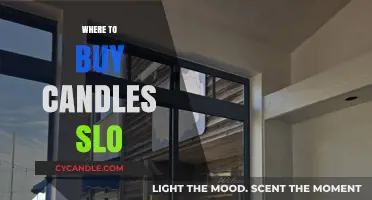 Discover the Best Spots to Buy Candles in SLO