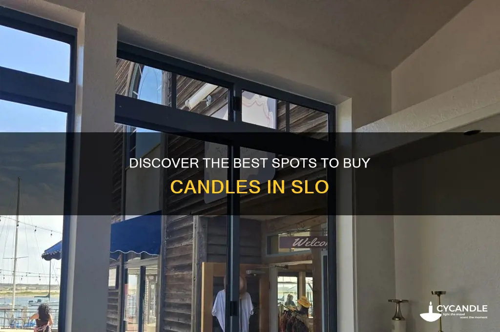 where to buy candles slo