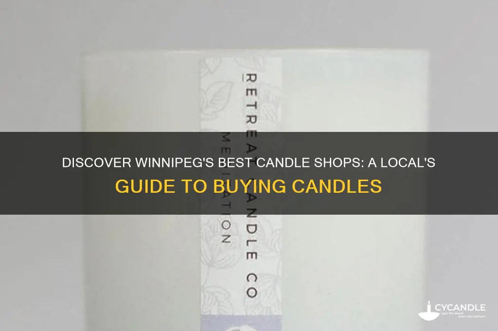 where to buy candles winnipeg