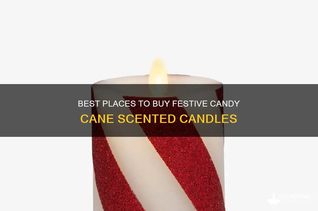 where to buy candy cane candles