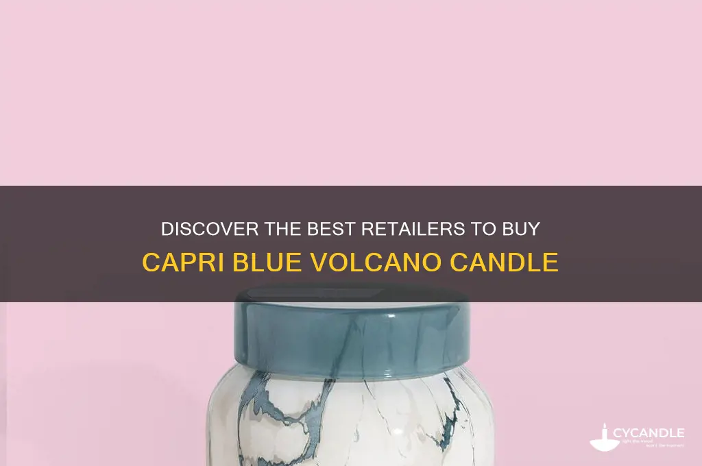 where to buy capri blue volcano candle