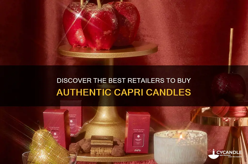 where to buy capri candles