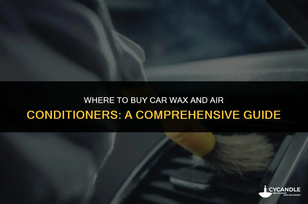 where to buy car wax air conditioners