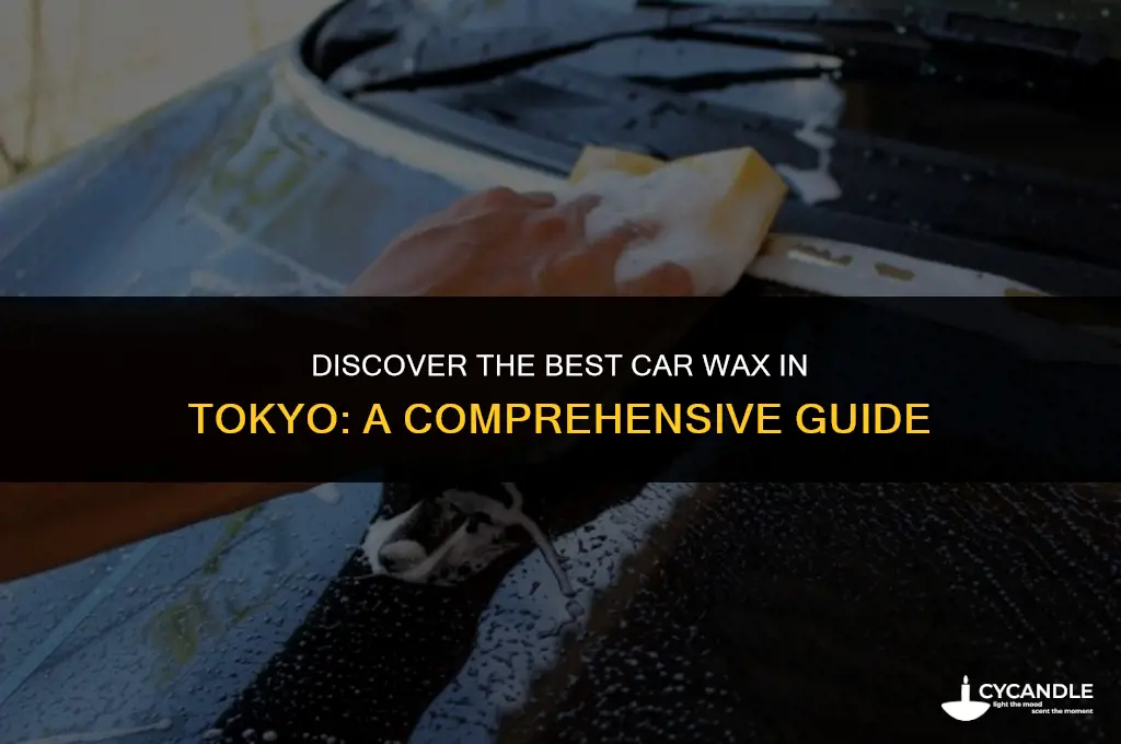 where to buy car wax in tokyo