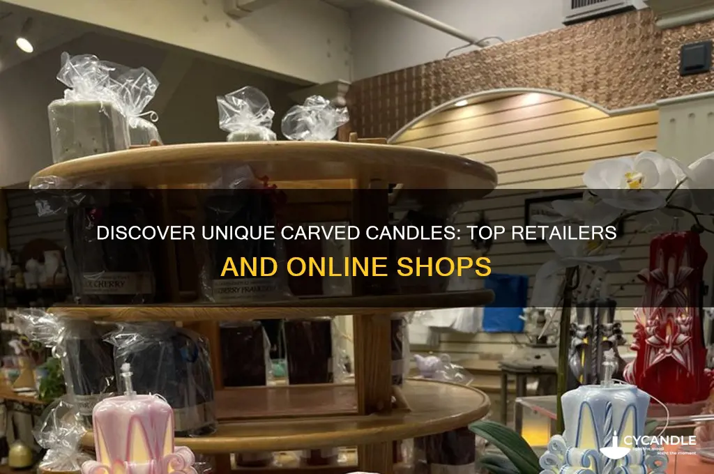 where to buy carved candles