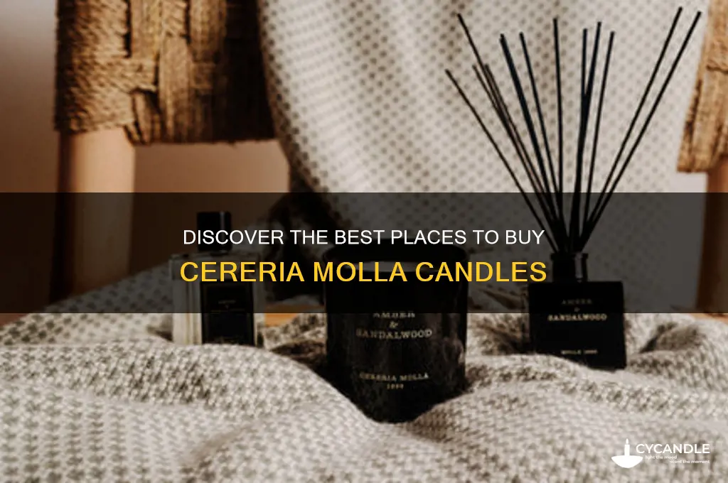 where to buy cereria molla candles