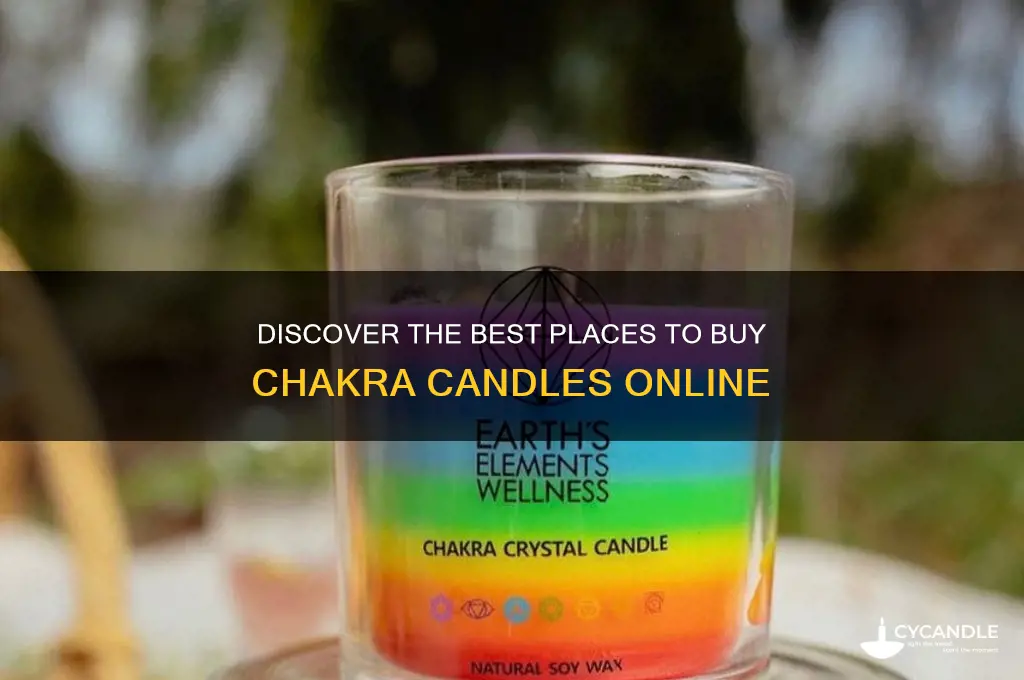 where to buy chakra candles