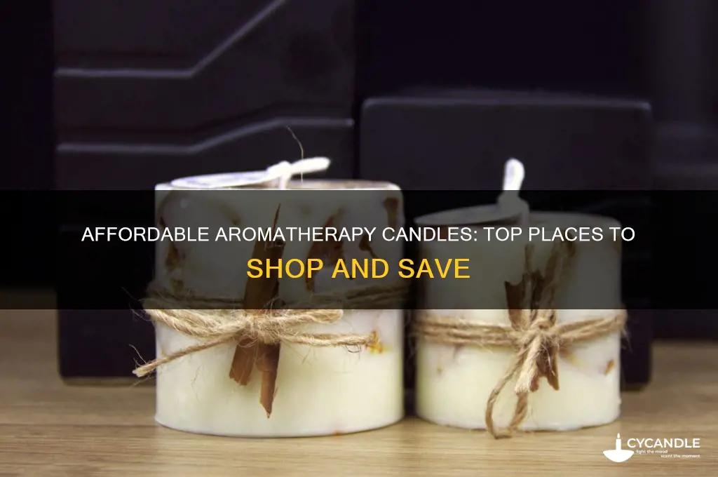 where to buy cheap aromatherapy candles