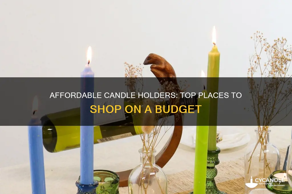 where to buy cheap candle holders