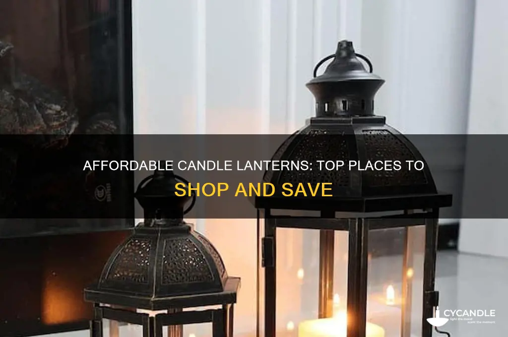 where to buy cheap candle lanterns