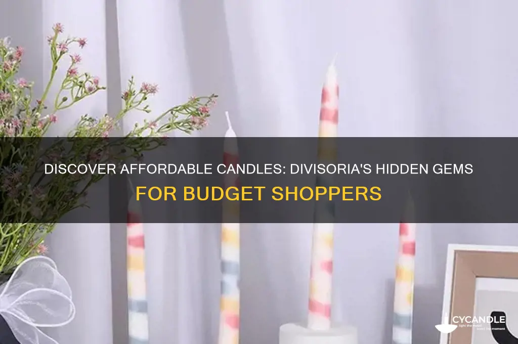 where to buy cheap candles in divisoria