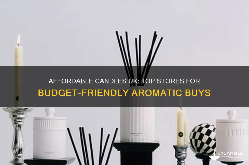 where to buy cheap candles uk