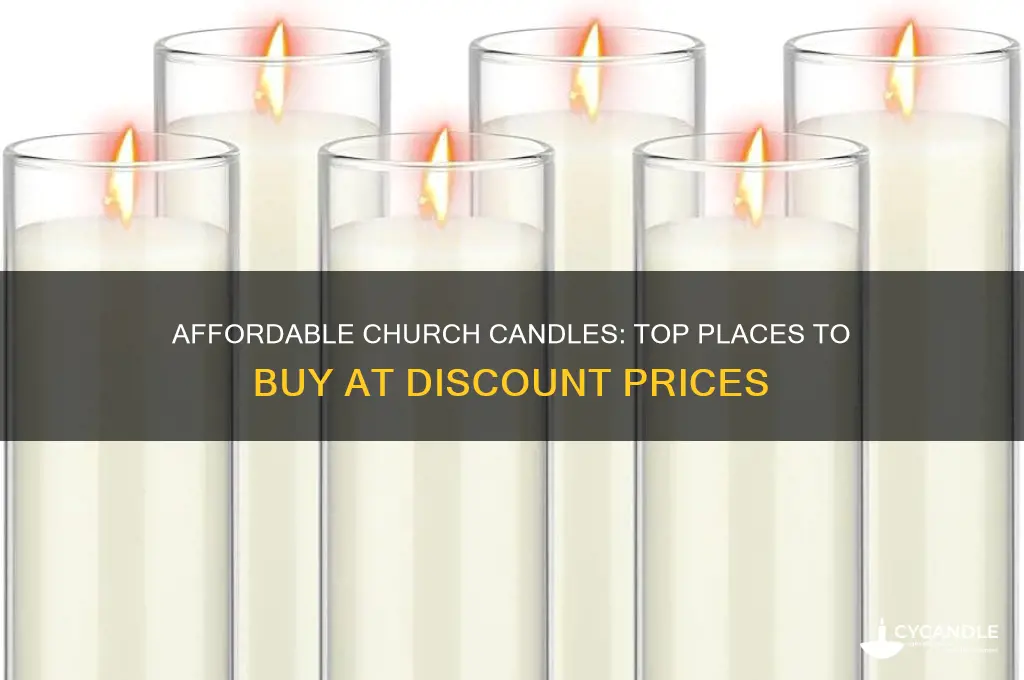 where to buy cheap church candles