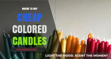Affordable Colored Candles: Top Stores for Budget-Friendly Options