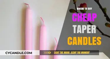 Affordable Taper Candles: Top Places to Buy Them Cheaply