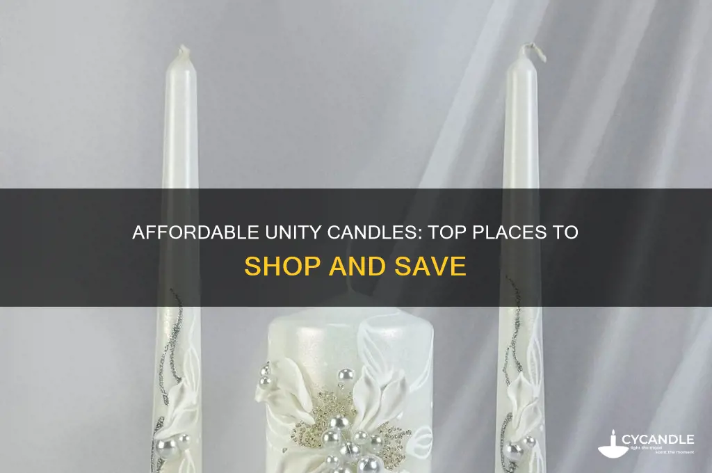 where to buy cheap unity candles