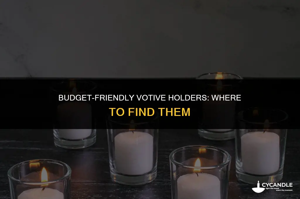 where to buy cheap votive holders