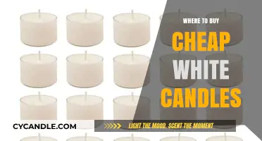 Affordable White Candles: Best Places to Buy Them Cheaply