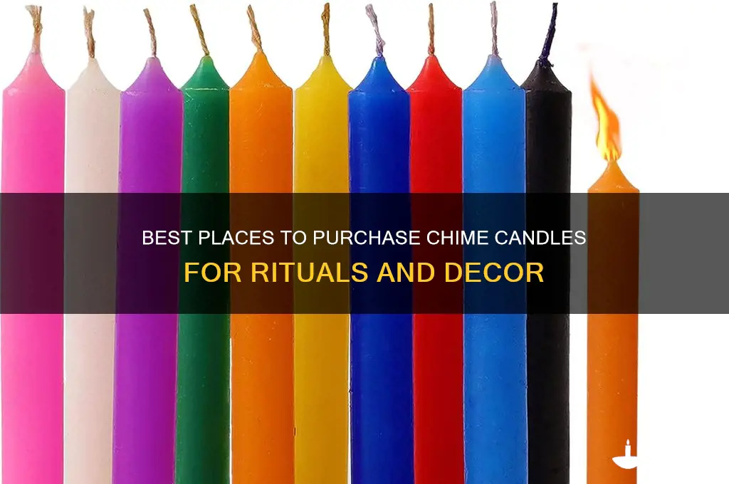 where to buy chime candles