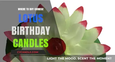 Best Places to Purchase Chinese Lotus Birthday Candles Online