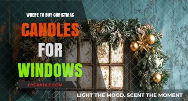 Best Places to Buy Festive Window Christmas Candles This Holiday Season