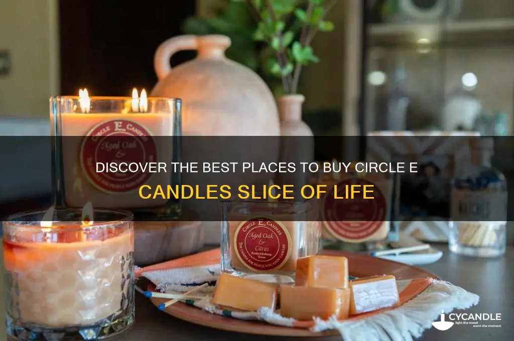 where to buy circle e candles slice of life