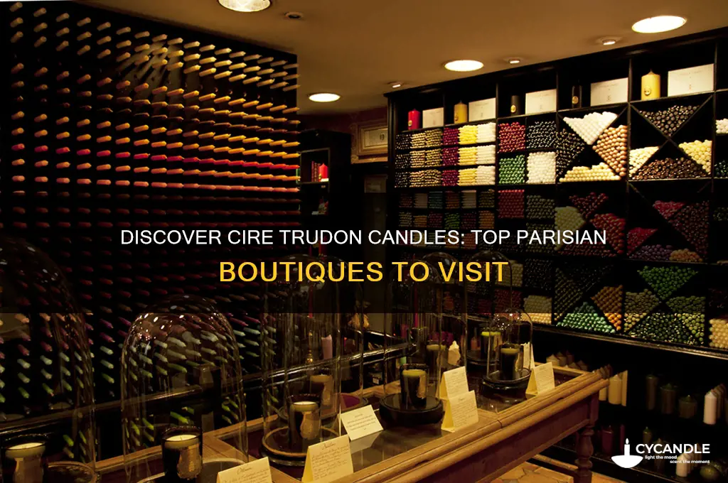 where to buy cire trudon candles in paris