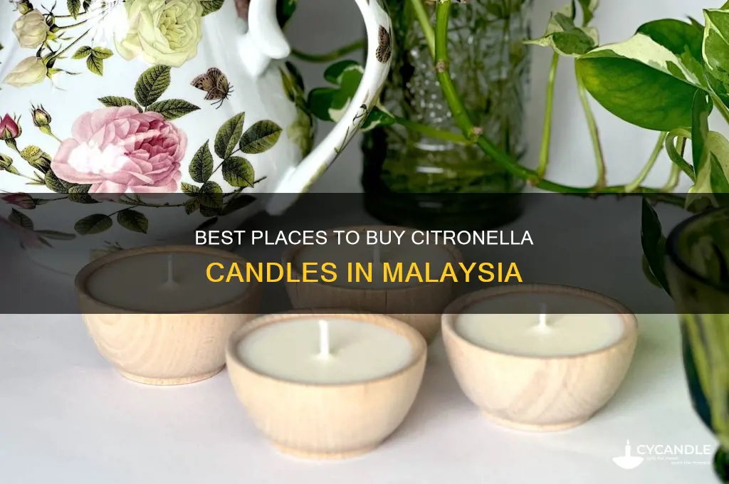 where to buy citronella candles in malaysia