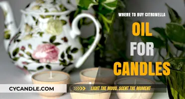 Best Places to Buy Citronella Oil for DIY Candles