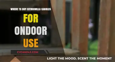 Best Citronella Candles for Outdoor Use: Top Retailers and Online Stores