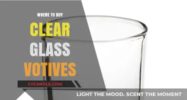 Where to Find Clear Glass Votives: A Comprehensive Guide