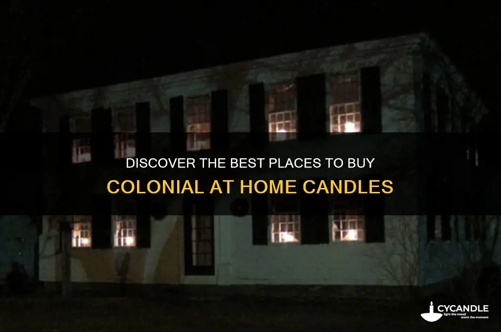where to buy colonial at home candles
