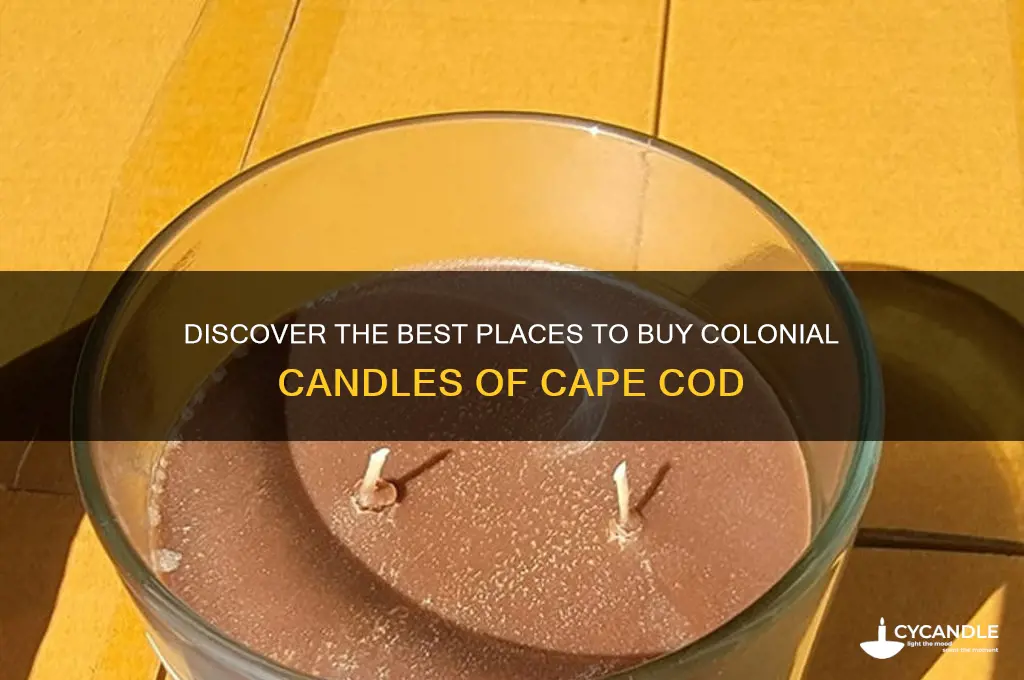 where to buy colonial candles of cape cod