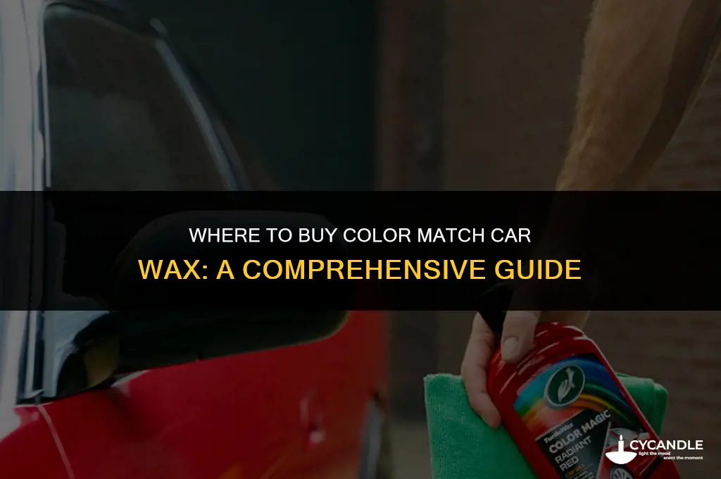 where to buy color match car wax