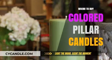 Best Places to Purchase Vibrant Colored Pillar Candles Online & In-Store