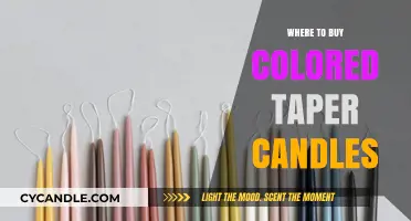 Best Places to Buy Vibrant Colored Taper Candles Online & In-Store