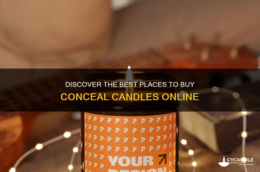 where to buy conceal candles