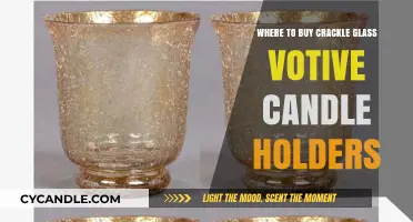 Discover the Best Places to Buy Crackle Glass Votive Candle Holders