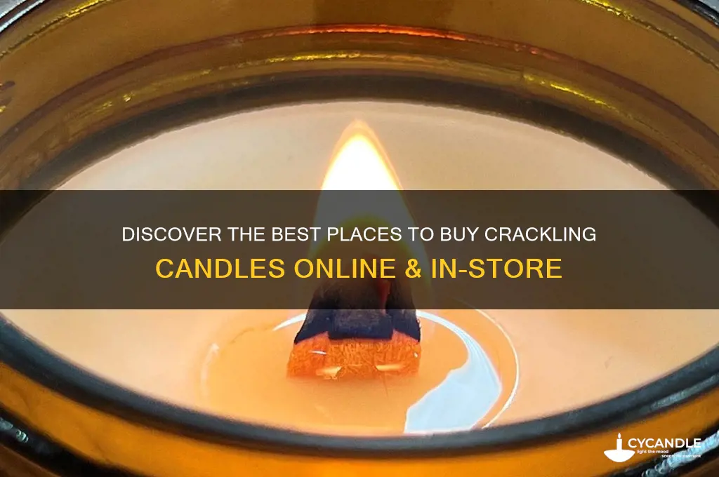 where to buy crackling candle