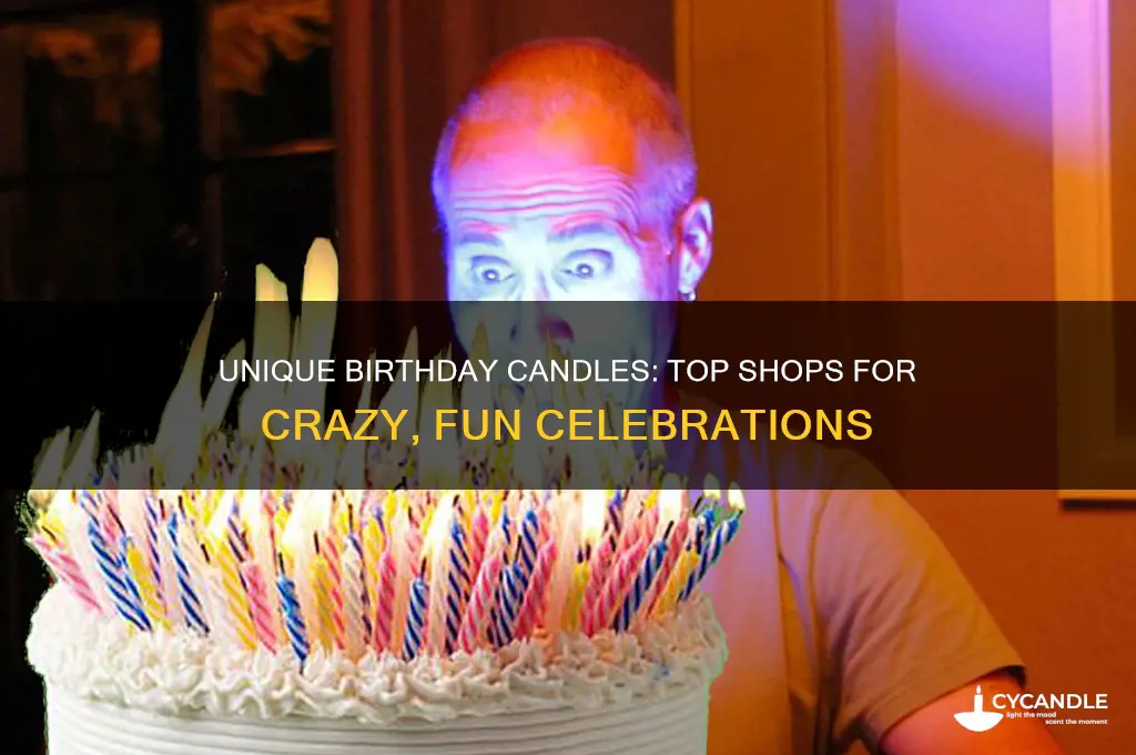 where to buy crazy birthday candles