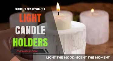 Elegant Crystal Tea Light Candle Holders: Top Retailers and Online Stores