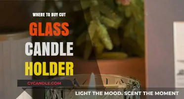 Elegant Cut Glass Candle Holders: Top Retailers and Online Stores